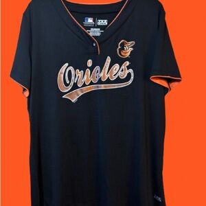 Baltimore Orioles Women's Black Jersey XXL